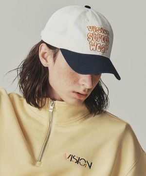 VSW Colorblock Ball Cap Ivory