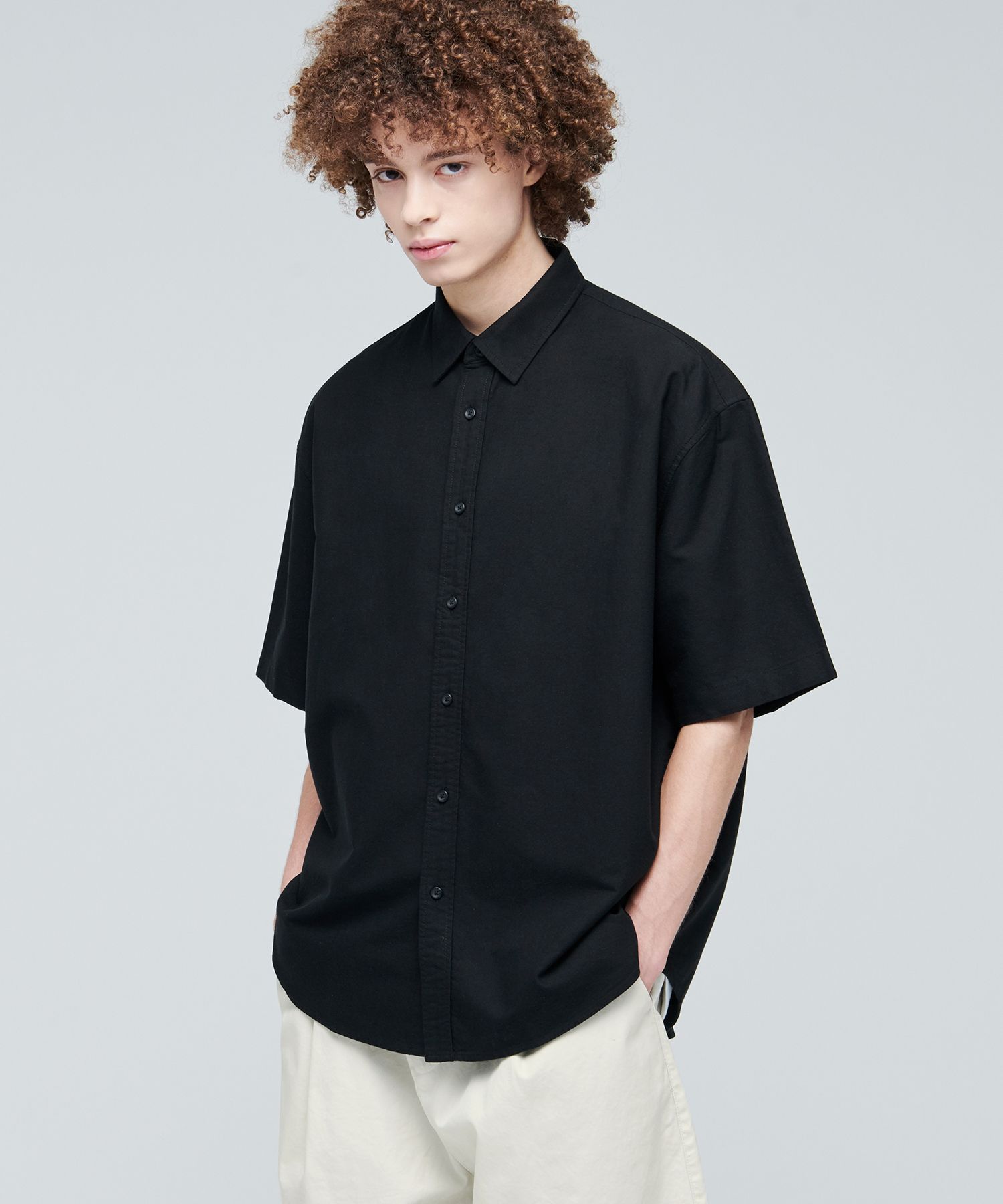 ★MUSINSA STANDARD★ Heavyweight oversized oxford shirt blac MUSINSA | MUSINSA STANDARD HEAVYWEIGHT OVERSIZED OXFORD
