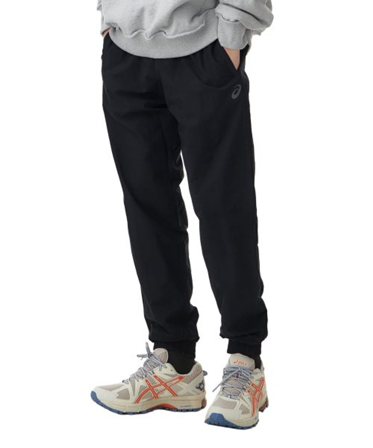 아식스(ASICS) 나일론 팬츠 - 블랙 / 2033B426-001