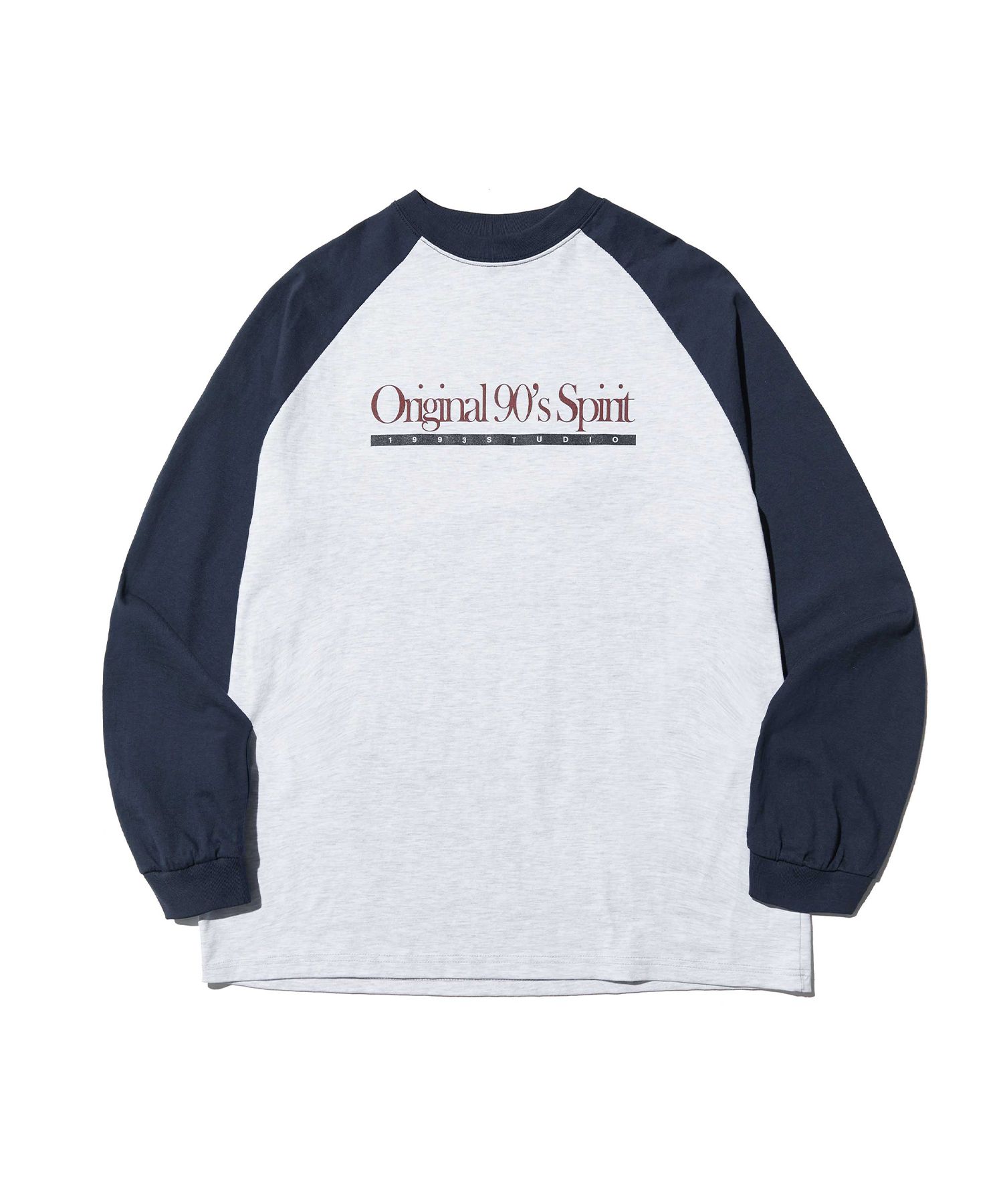 【1993studio】22SS★ Original Raglan Long Sleeve MUSINSA | 1993STUDIO Original Raglan Long Sleeve_Navy