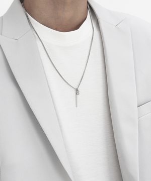 남자 써지컬 목걸이 체인 스틱 레이어드 CLEF MINI COS