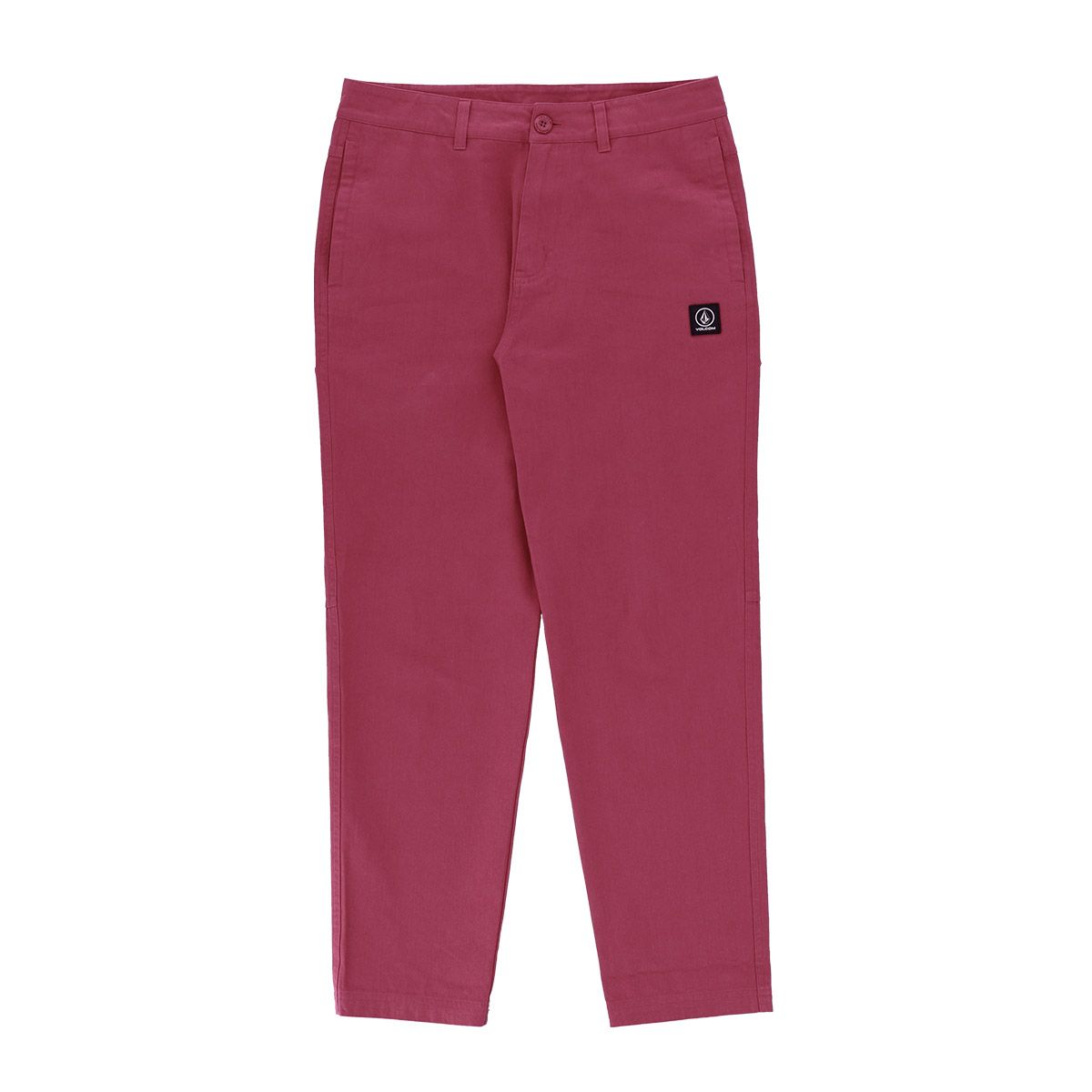 볼컴(VOLCOM) 헤링본 컴포트핏 카고 팬츠(레드)