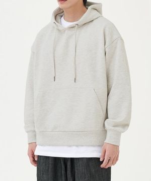 에센셜 후드 스웻 셔츠 (OATMEAL)