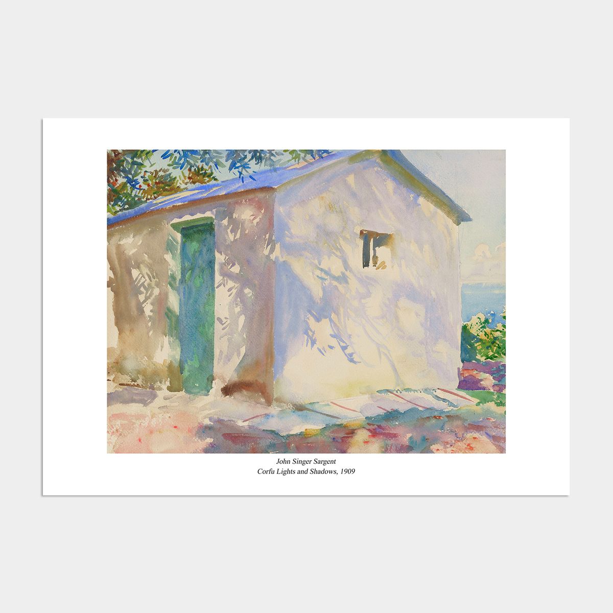 멜팅스튜디오(MELTING STUDIO) 매일 나의 그림 액자 인테리어 포스터 / 02번 존싱어 사전트-빛과 그림자