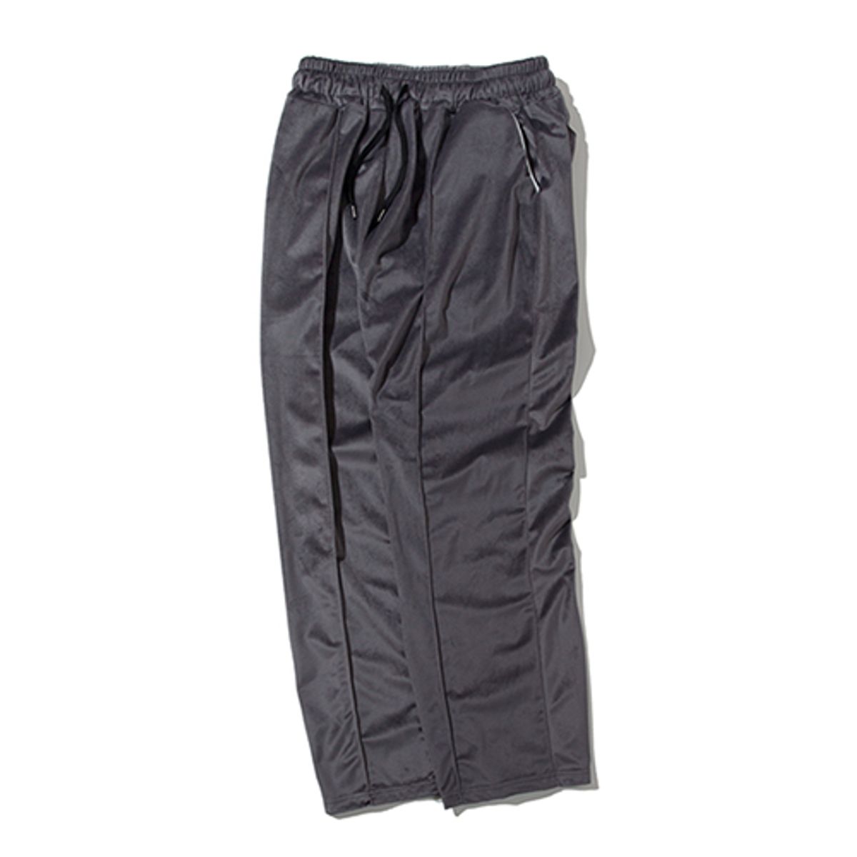 크루치(KRUCHI) Velour Pants (charcoal)