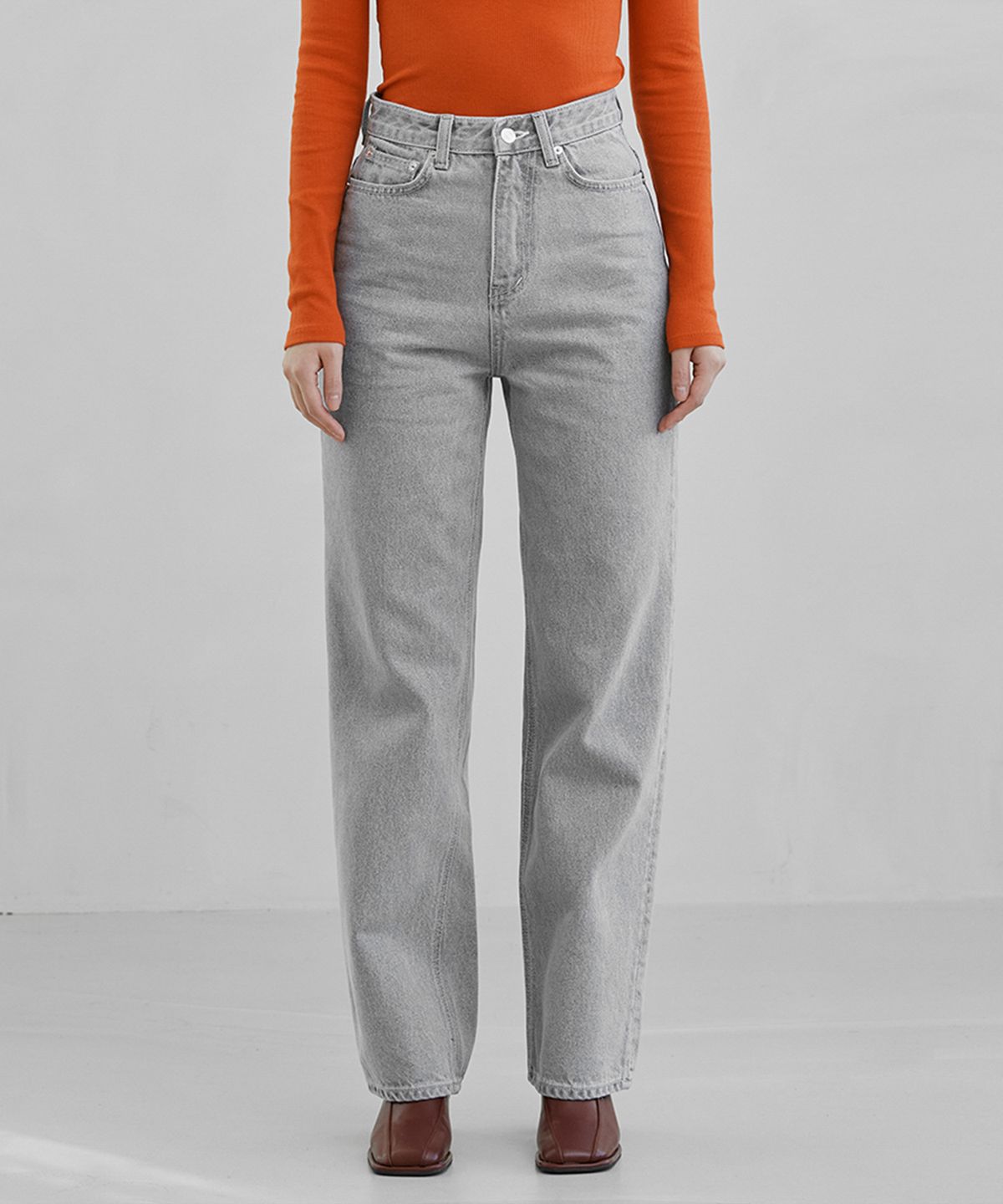 브랜디드(BRANDED) [WOMAN] 127 JENNY JEANS [SEMI WIDE STRAIGHT]