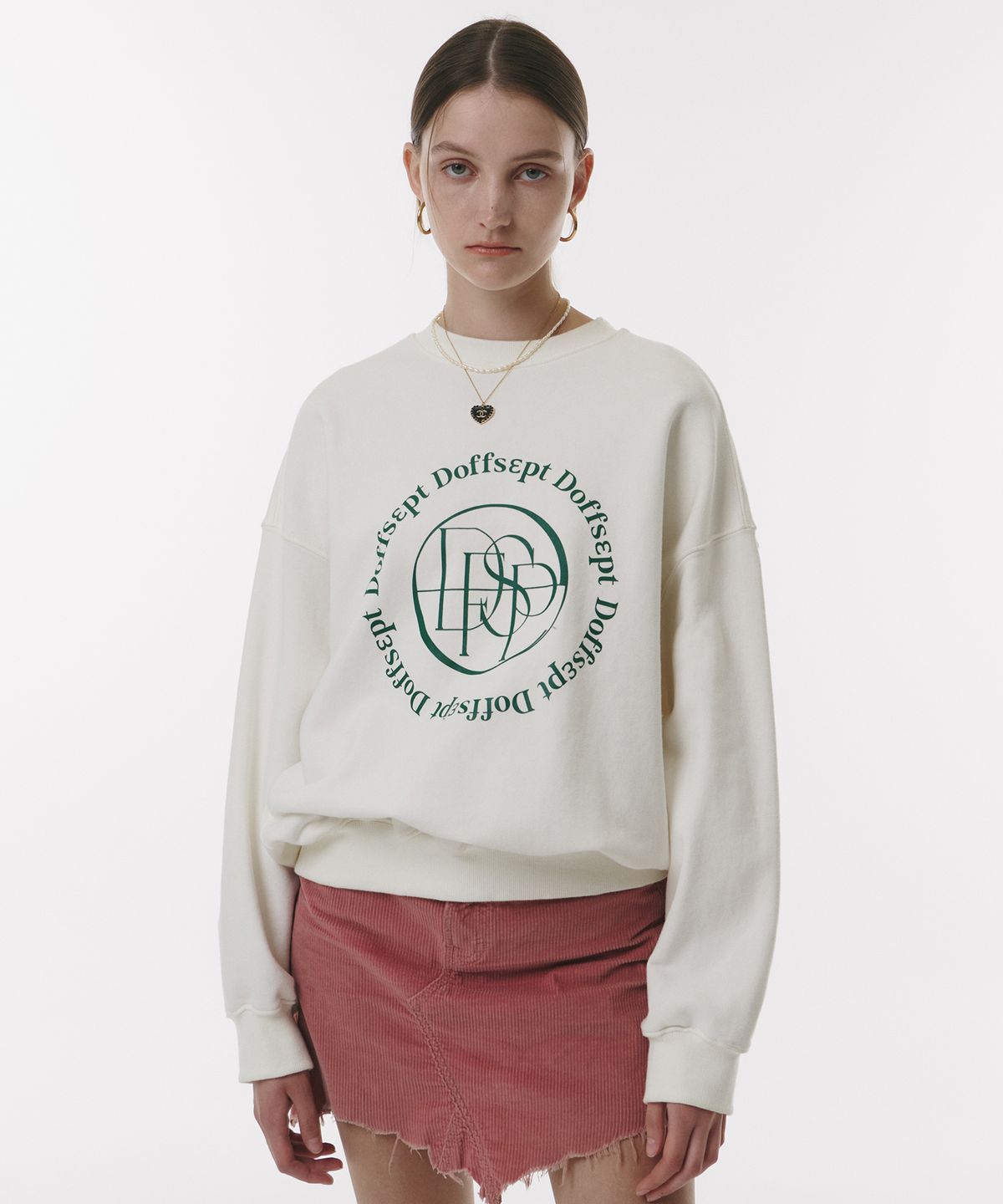 도프셉(DOFFSEPT) Round Logo MTM in Ivory