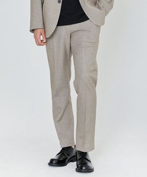 스탠다드 테이퍼드 슬렉스 베이지