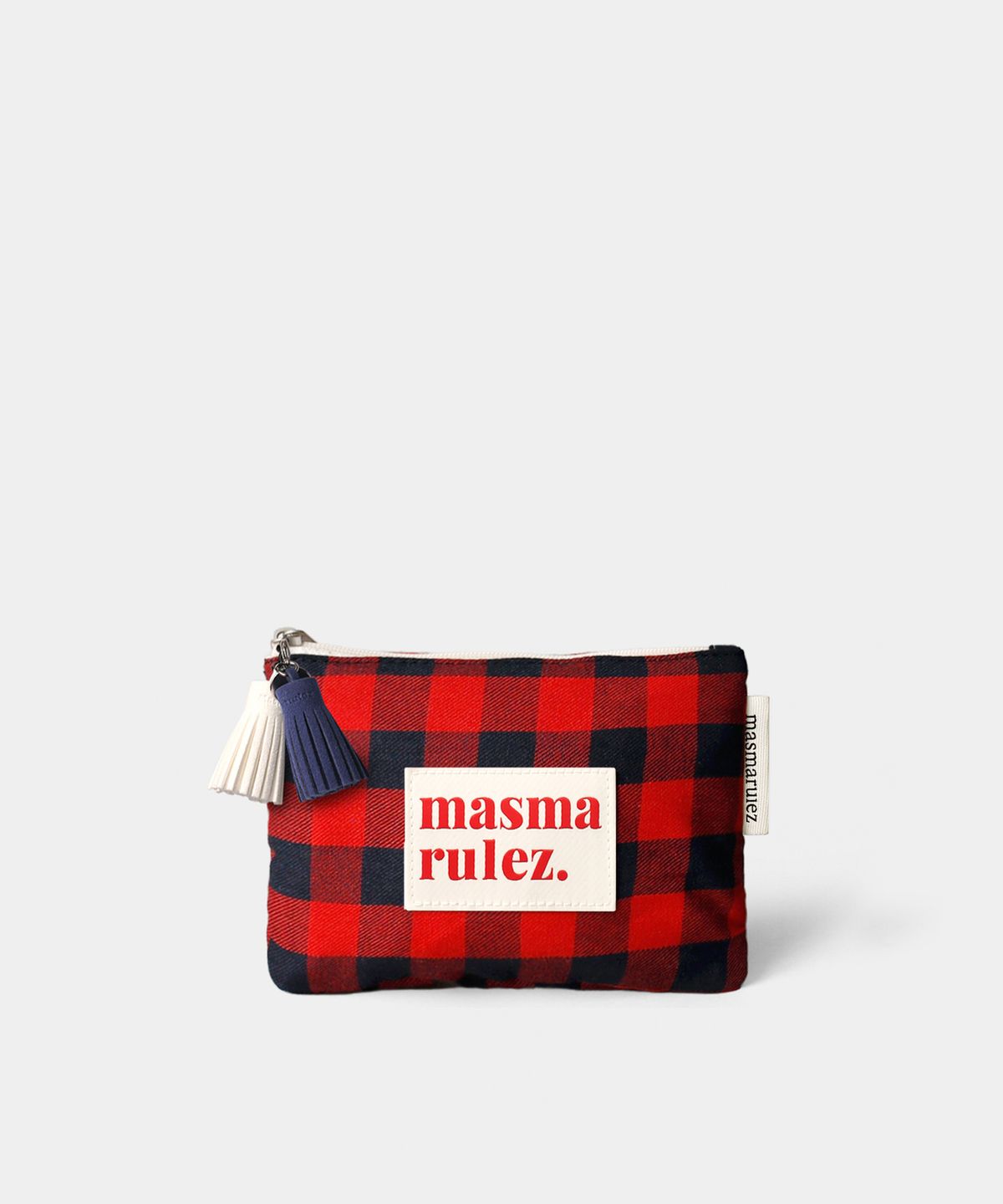 마스마룰즈(MASMARULEZ) basic pouch_check red