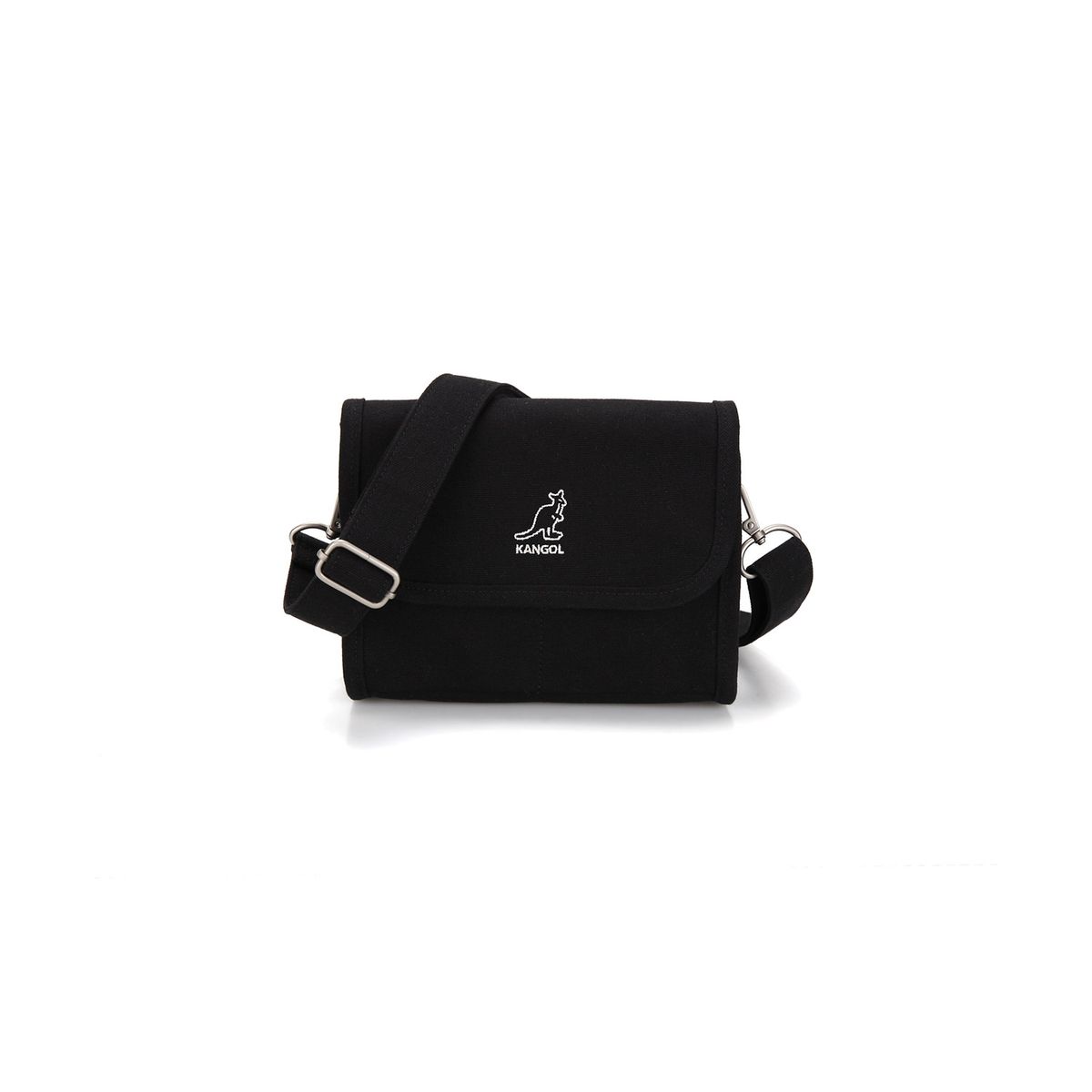 캉골(KANGOL) 럭키 캔버스 미니 크로스백 3174 블랙