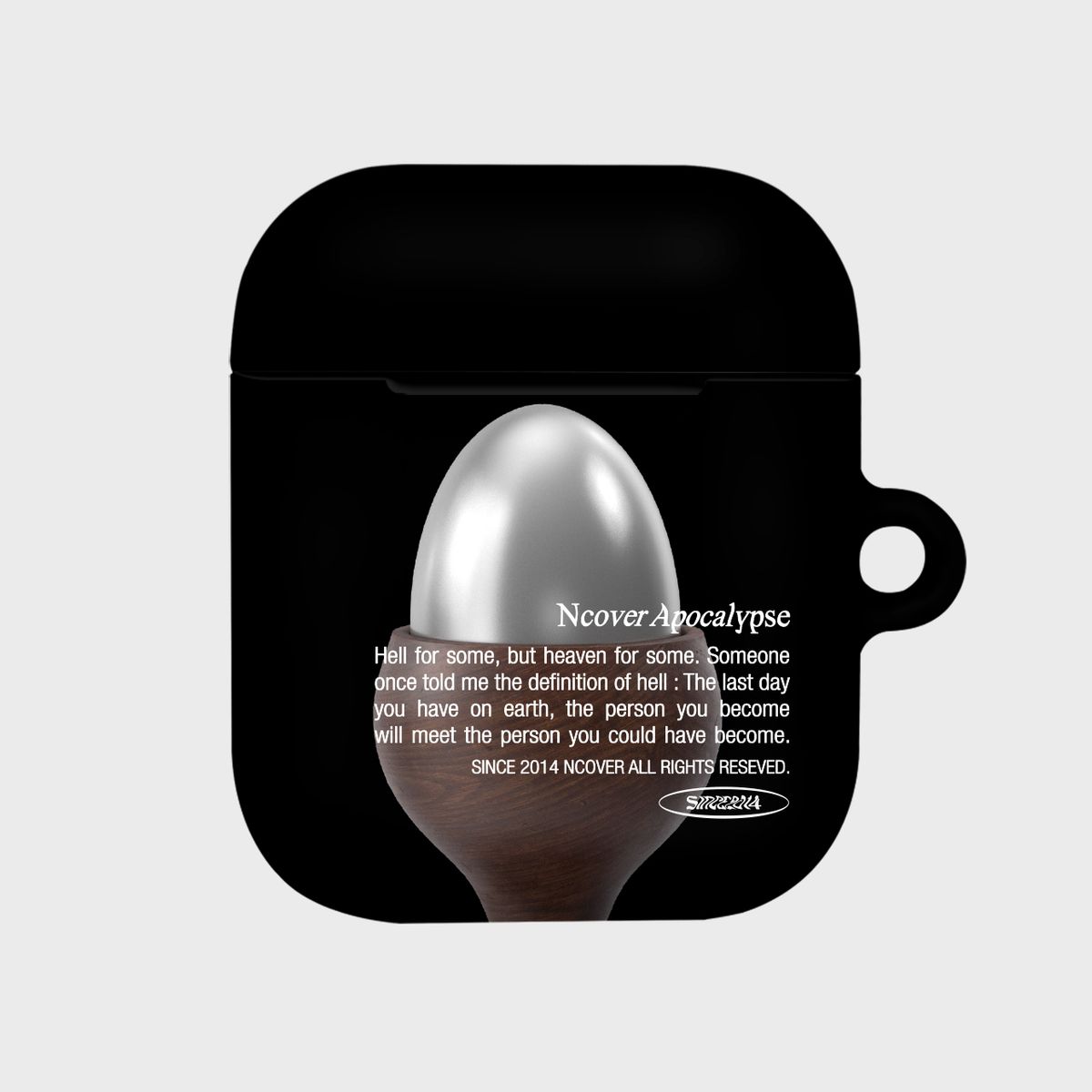 앤커버(NCOVER) EASTER EGG-BLACK(에어팟하드)
