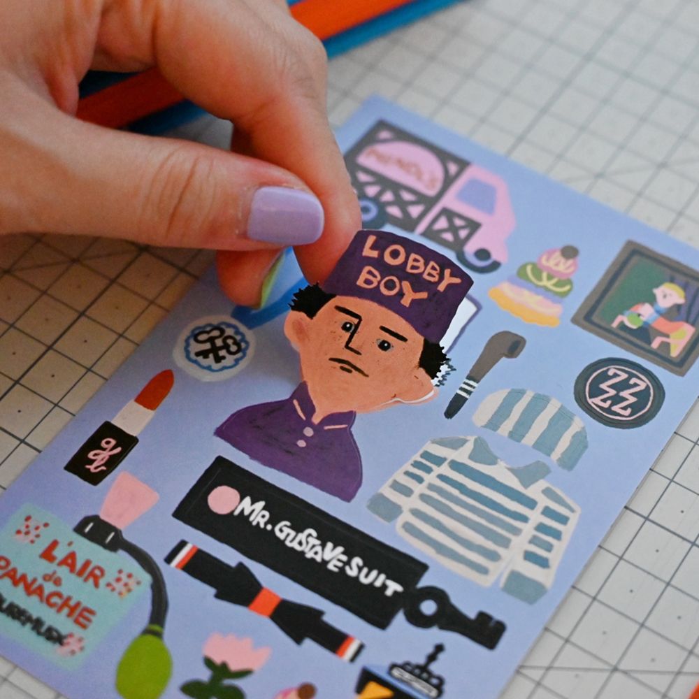 MUSINSA | VIA01 via01 x plabear sticker Via and Plabear sticker pack 3 ...