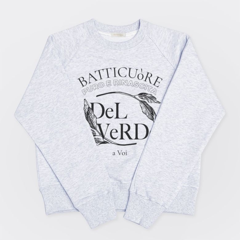 Leaf del Verde Sweatshirt (Ice Melange)