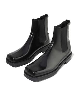 중앙절개 스퀘어토 워커솔 첼시부츠 5706 [BLACK BOX]