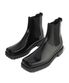 중앙절개 스퀘어토 워커솔 첼시부츠 5706 [BLACK BOX]