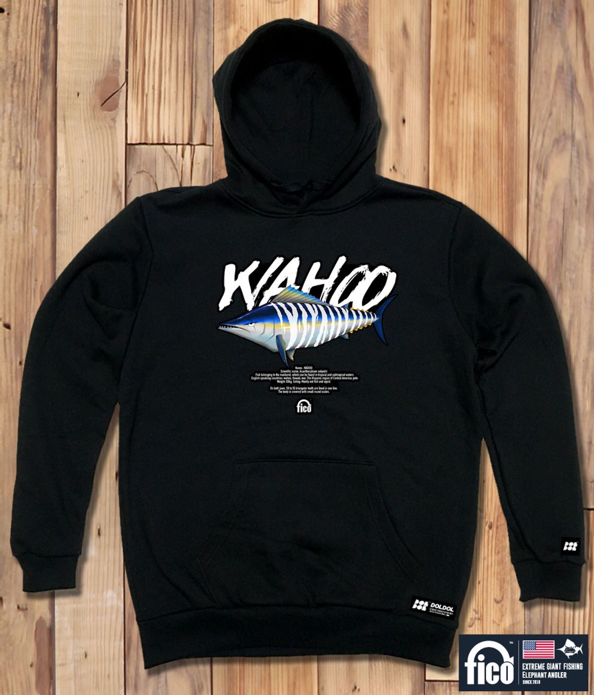 돌돌(DOLDOL) FICO-HOODY-41  익스트림 낚시 피코 캐릭터 그래픽 후드티 후디