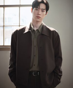 [서강준PICK] 도브 울 미니멀 라인 자켓 [DARK BROWN]