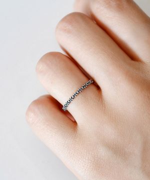 925실버 레이어드 실반지 로벨리아 / Lobelia