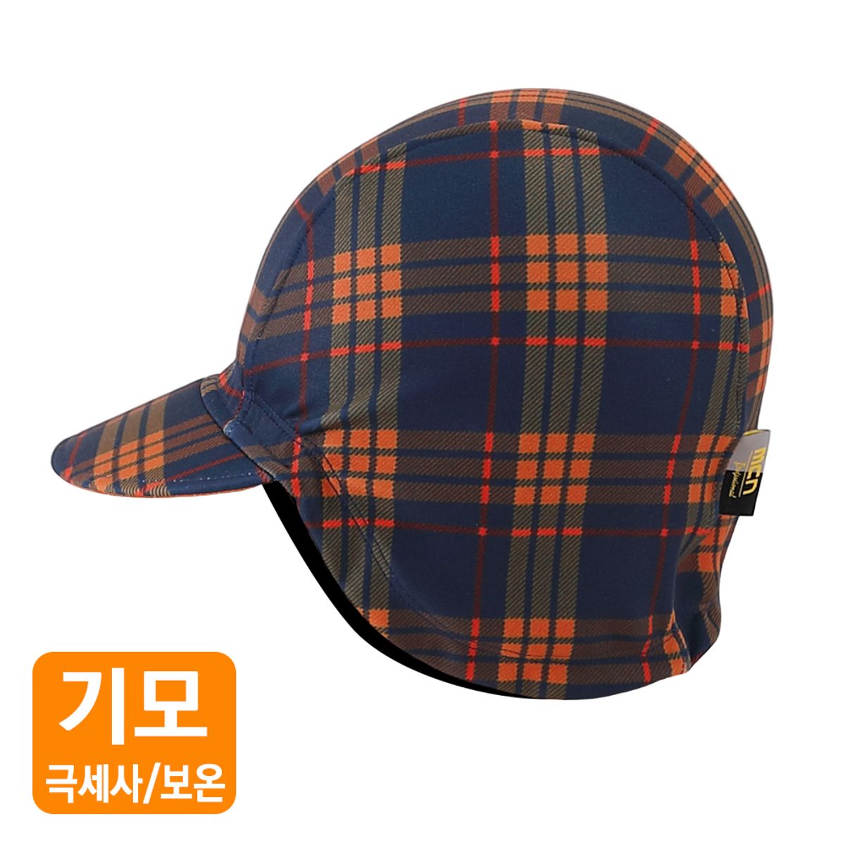 엠씨엔스포츠(MCNSPORTS) 방한 사이클링캡 오렌지체크