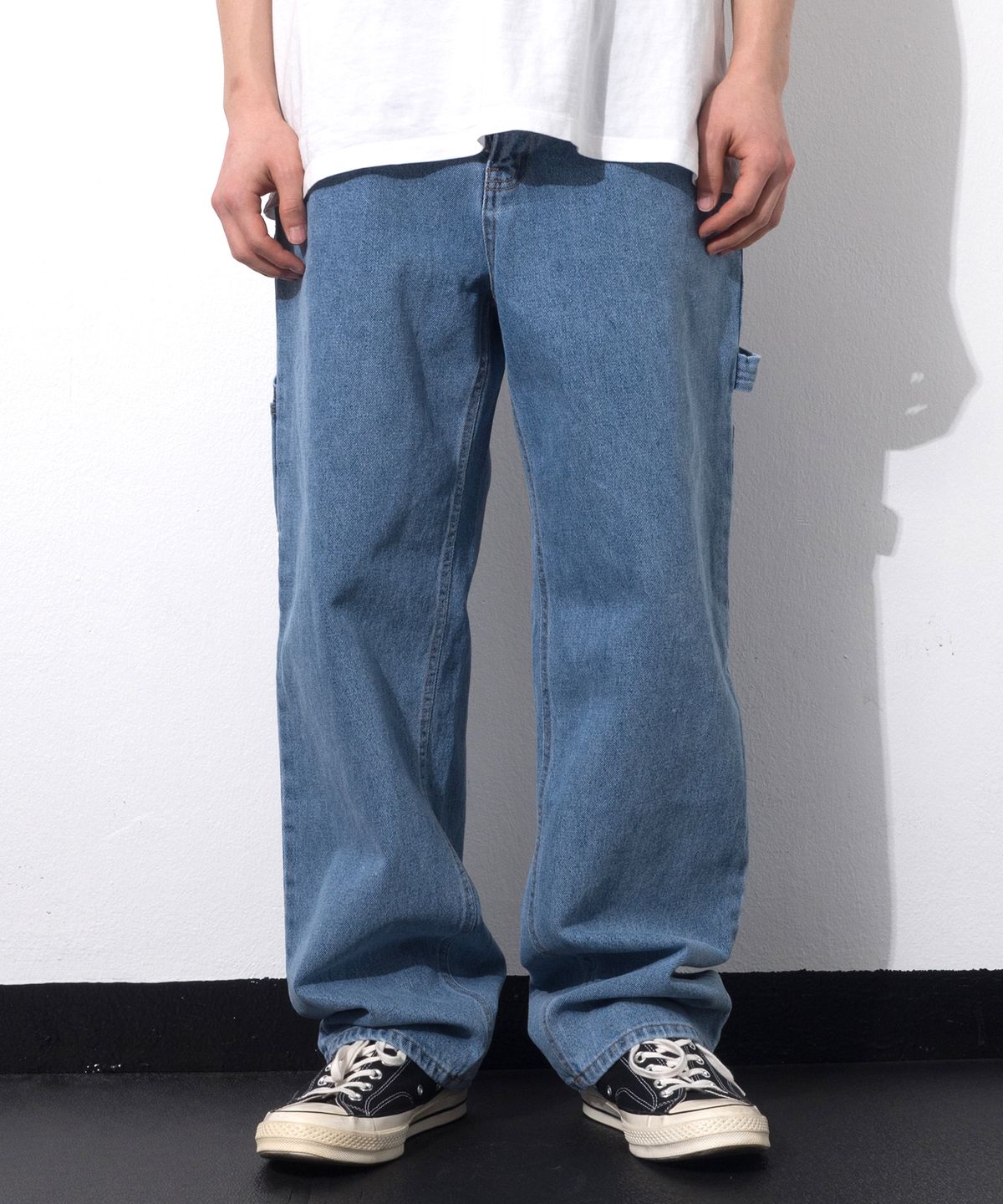 큐티에잇 가먼츠(QT8 GARMENTS) RG Denim Carpenter Pant (Blue)