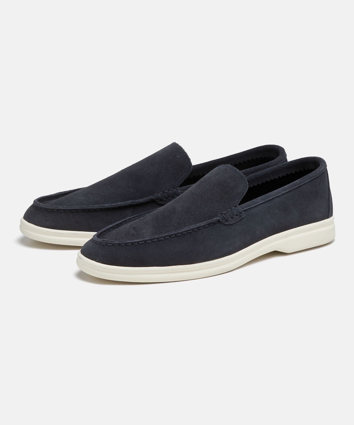 MUSINSA | CUSTOMADE 3cm Suede Minimal Loafer Louis (CR0046NV)