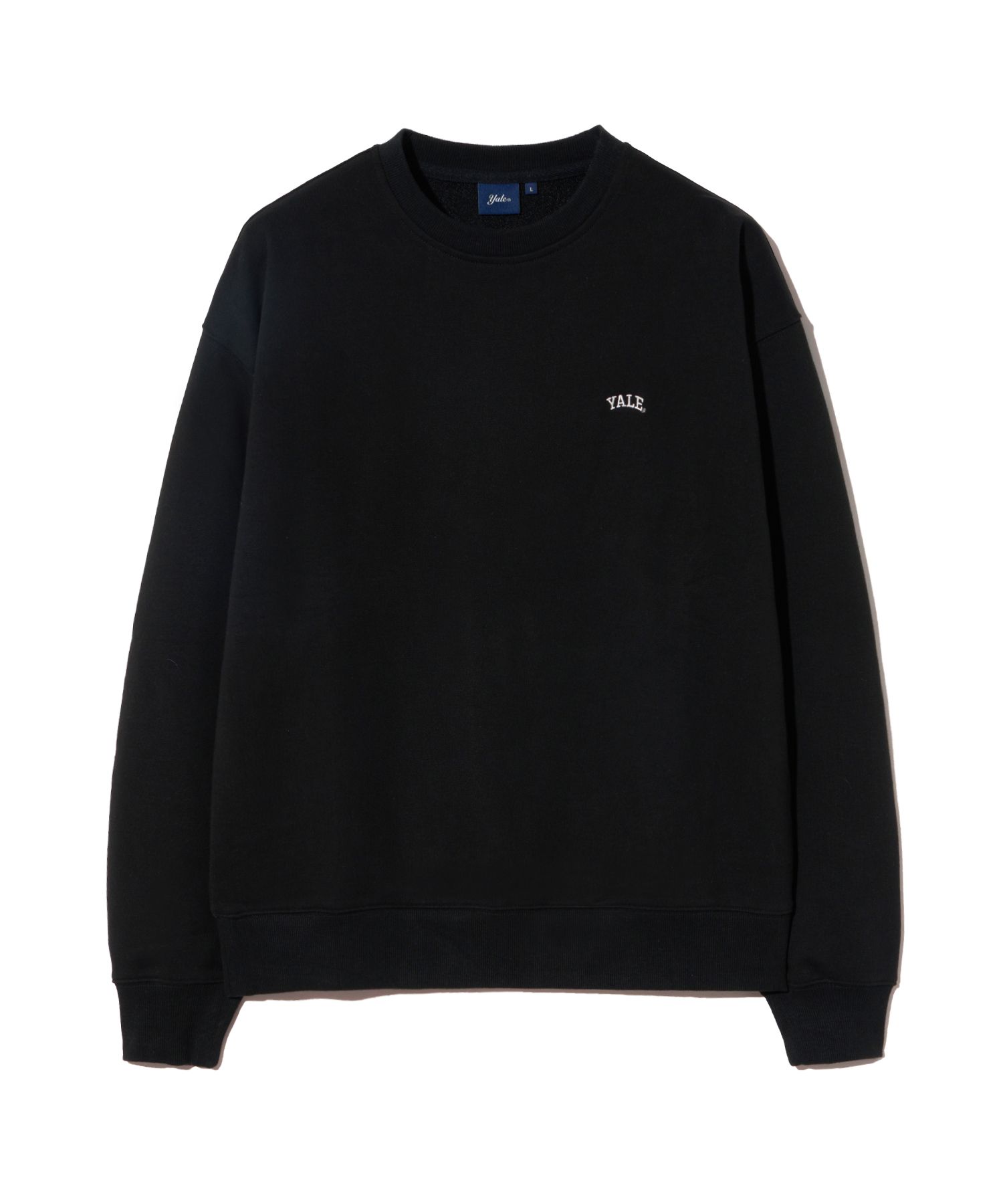MUSINSA公式 | YALE スモールアーチ スウェットシャツ_ブラック