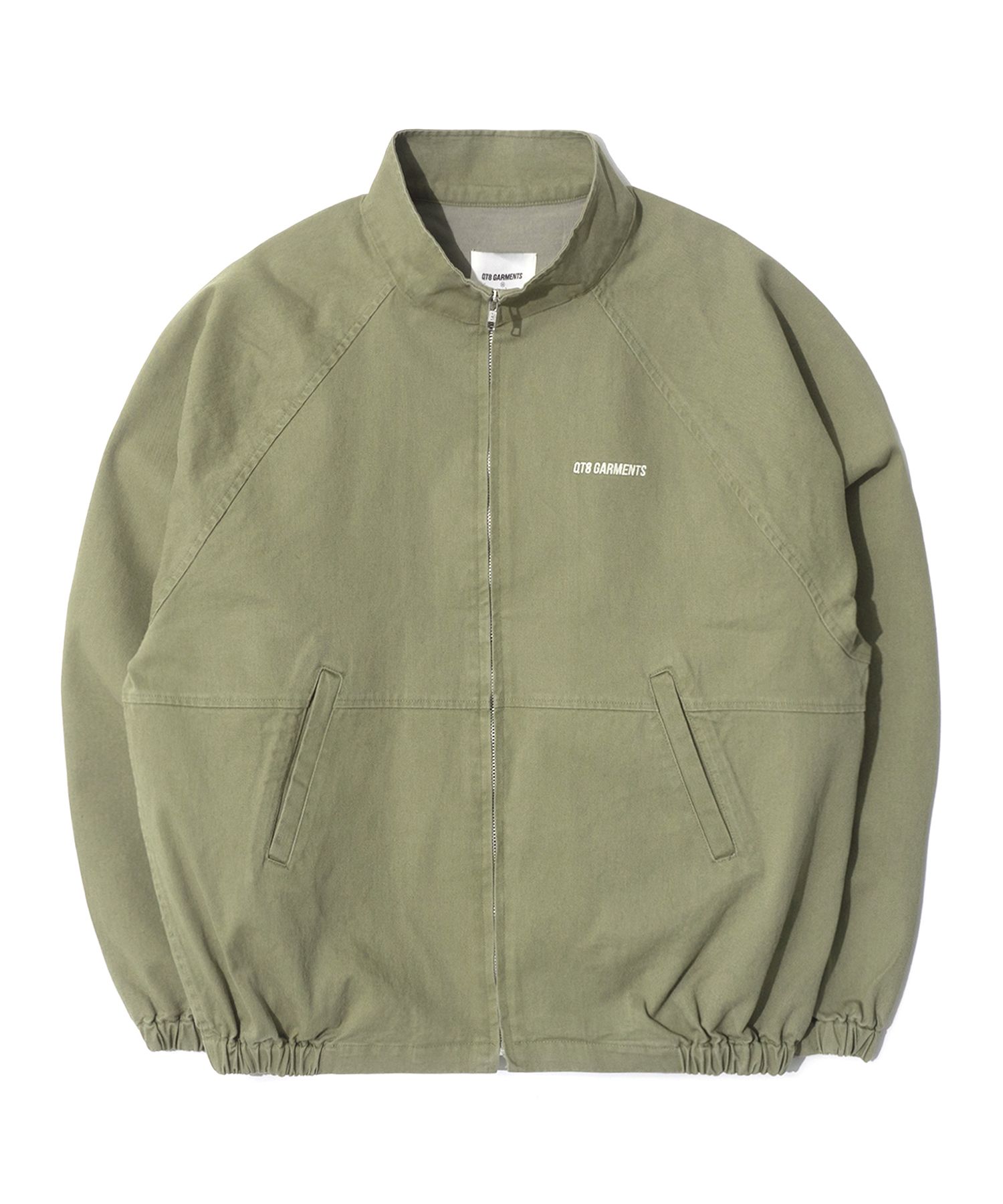 MUSINSA | QT8 GARMENTS WA Cotton Raglan Jacket (Khaki)