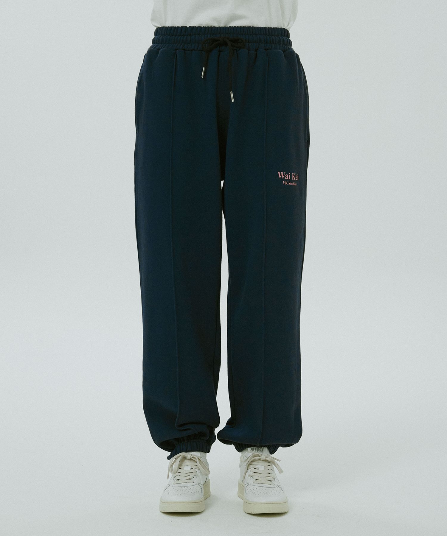 MUSINSA | WAI KEI ARCHIVE SWEATPANTS NAVY