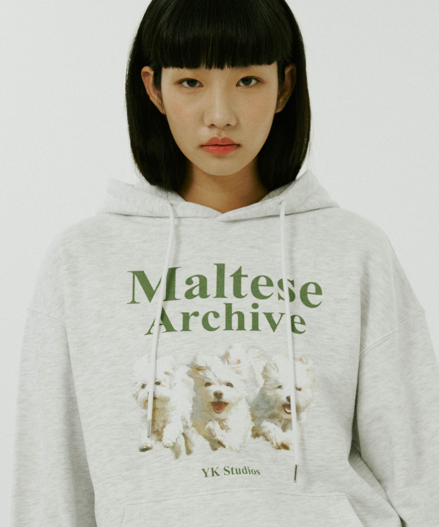 パーティを彩るご馳走や MUSINSA | WAI KEI MALTESE ARCHIVE HOODIE MELANGE WHITE トップス