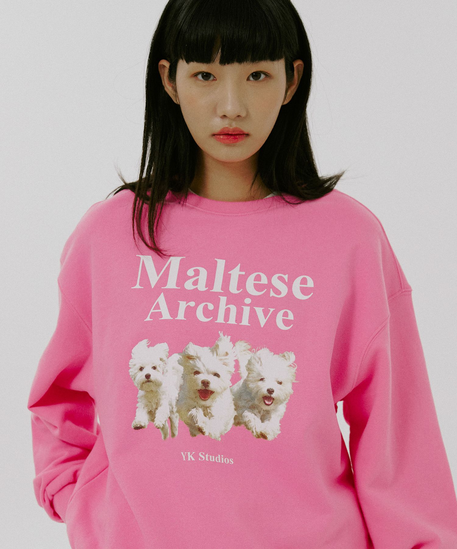 【Wai Kei】 Maltese Uniform sweatshirts/追跡付 MUSINSA | WAI KEI Maltese Archive Sweatshirt Light Yellow