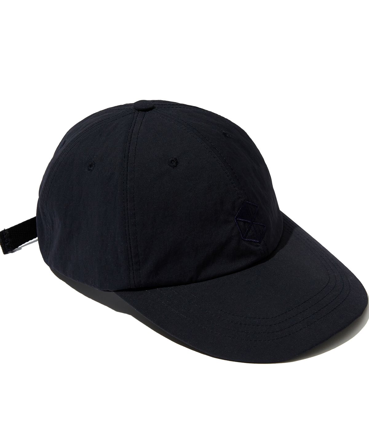 시티스트리트(CITY STREET) LOGO NYLON LONG BILL CAP NAVY