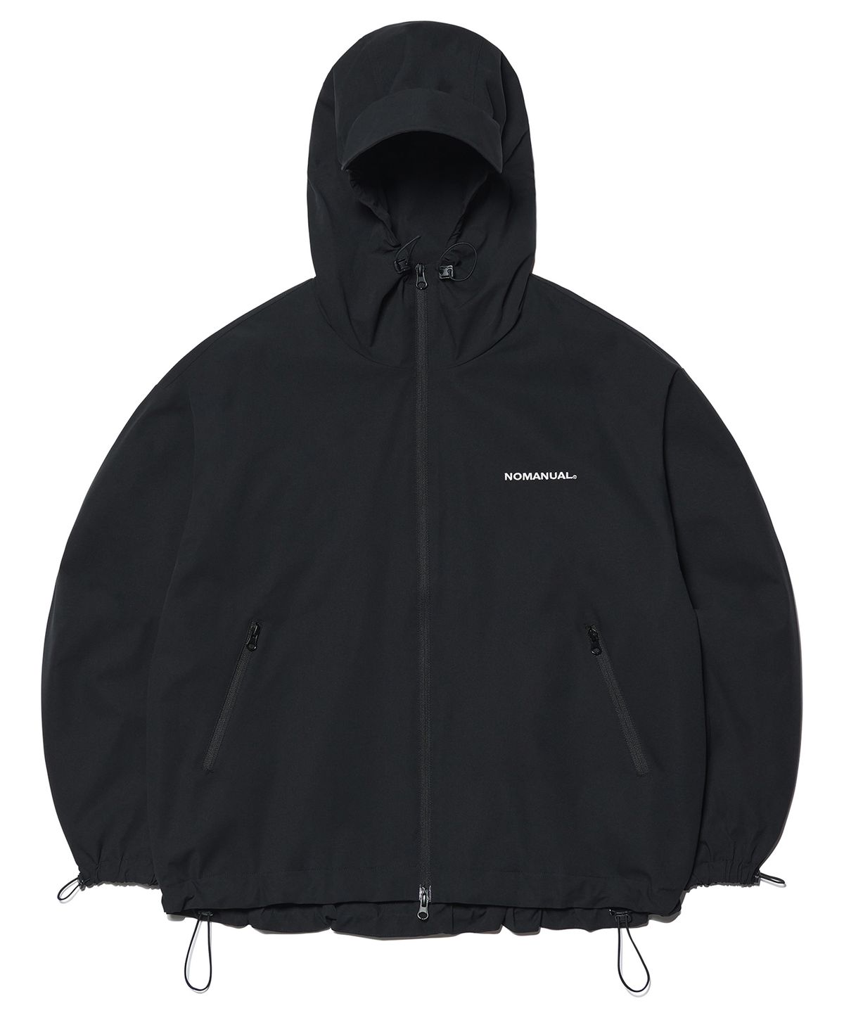 노매뉴얼 PENON WIND SHELL 블랙