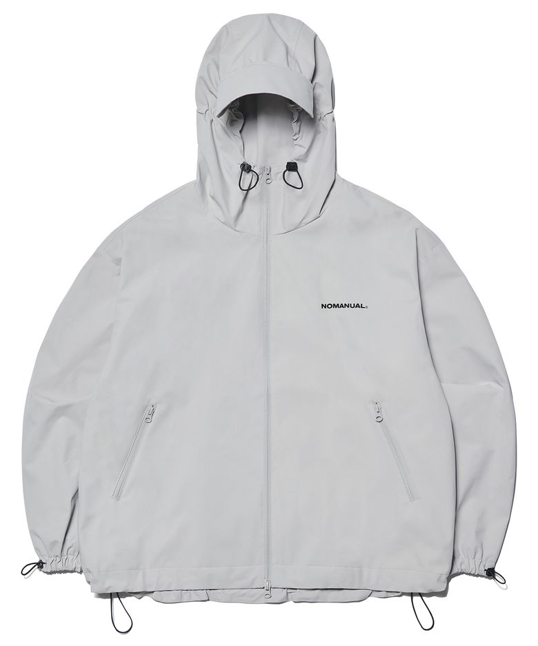PENON WIND SHELL - WARM GRAY