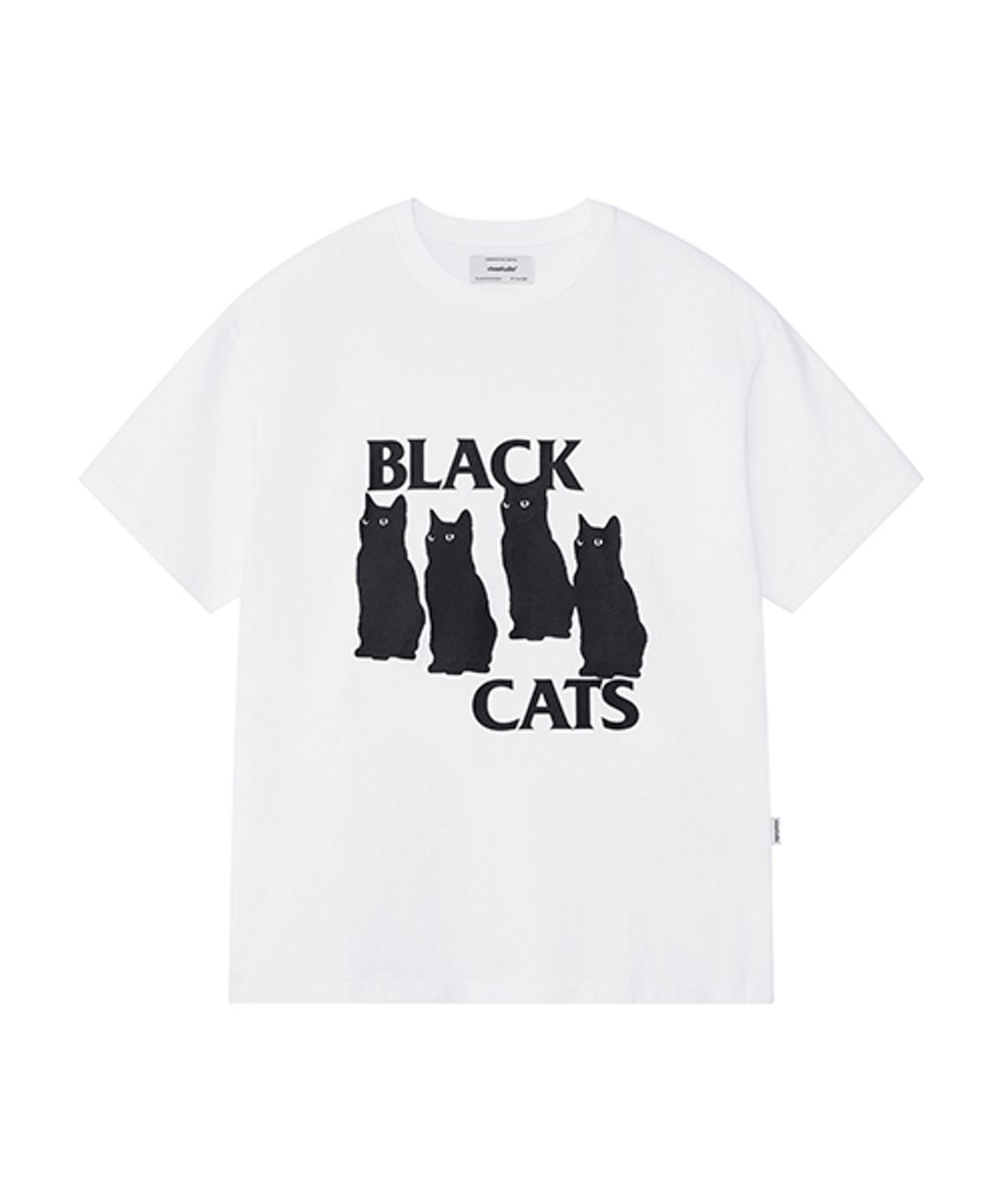 비바스튜디오(VIVASTUDIO) BLACK CAT TEE [WHITE]