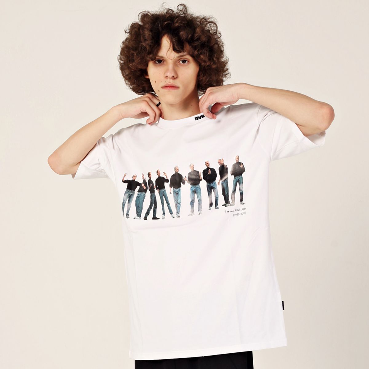 리스펙트(RESPECT) jobs tee (White)