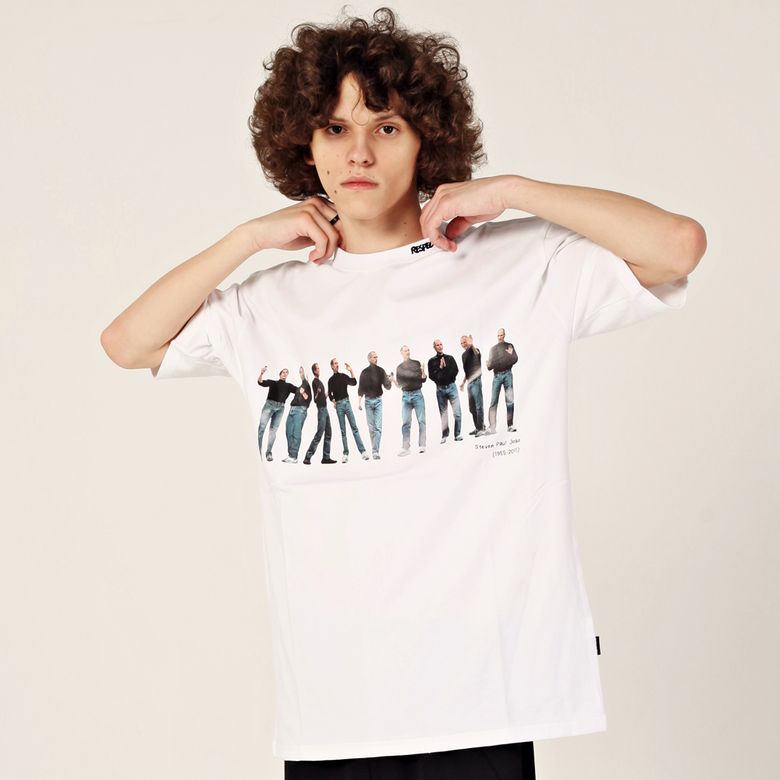 jobs tee (White)