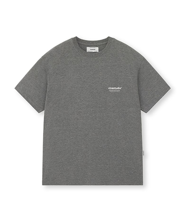 LOCATION SHORT SLEEVE [MELANGE GRAY]