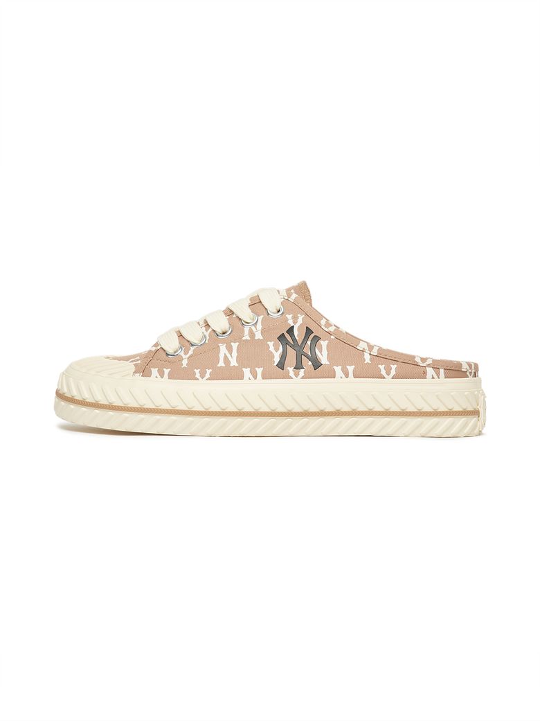 플레이볼 뮬 모노그램 (PLAYBALL MULE MONOGRAM) NY (D.Beige)