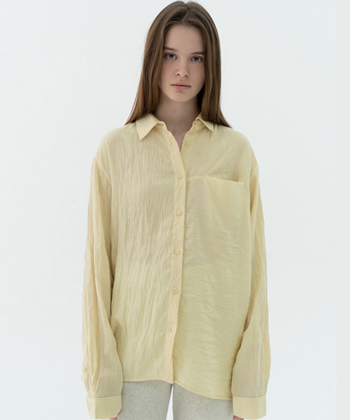수수무(SUSUMU) SAANHO SHIRT - LEMON