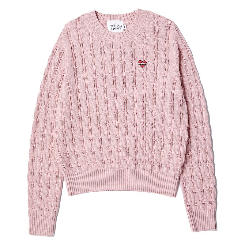 MUSINSA公式 | BEYOND CLOSET [WOMENS EDITION] PIMA COTTON CABLE