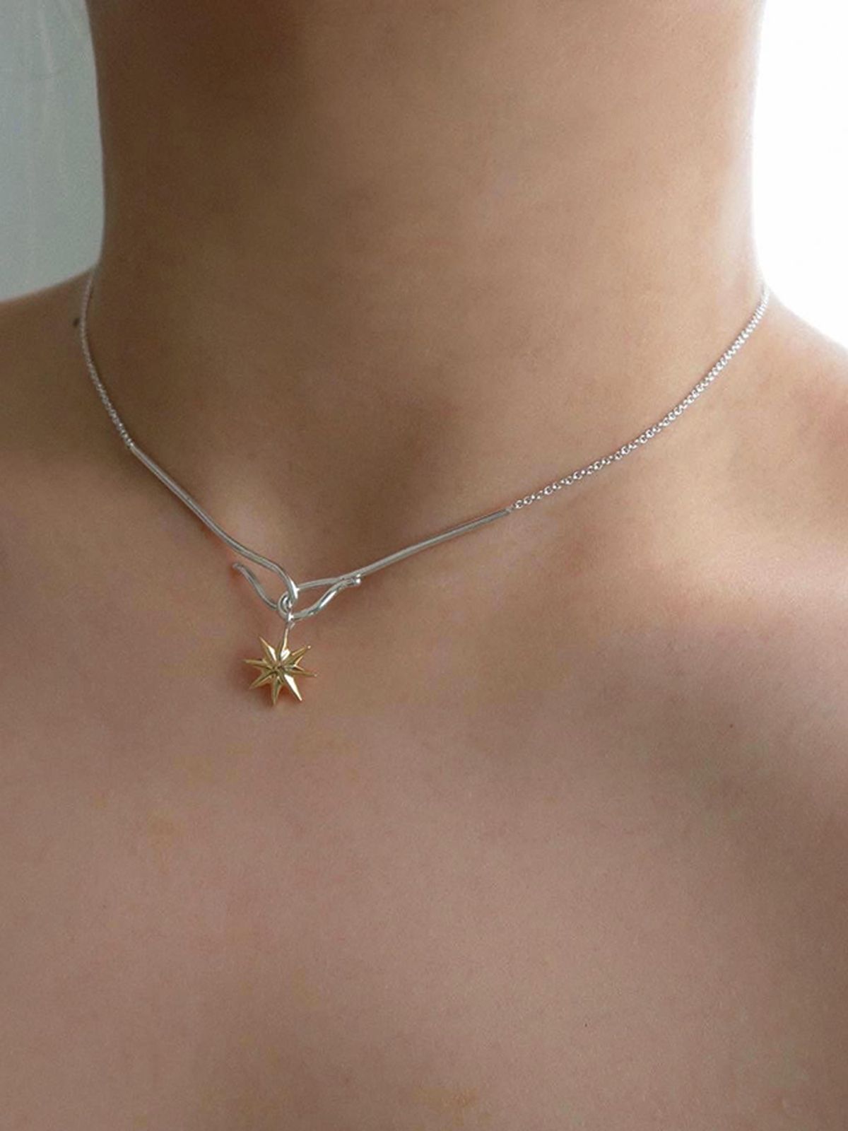 마호가니(MAHOGANI) BABY STAR 001 NECKLACE