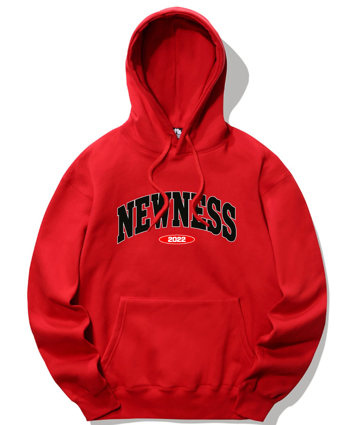 트립션(TRIPSHION) NEWNESS LOGO 후드티 - 레드