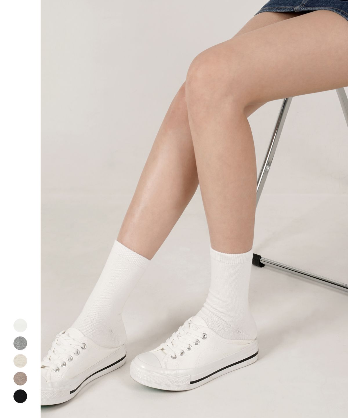 노디자인(NODESIGN) [8PACK]여성용 스트롱 무지 중목