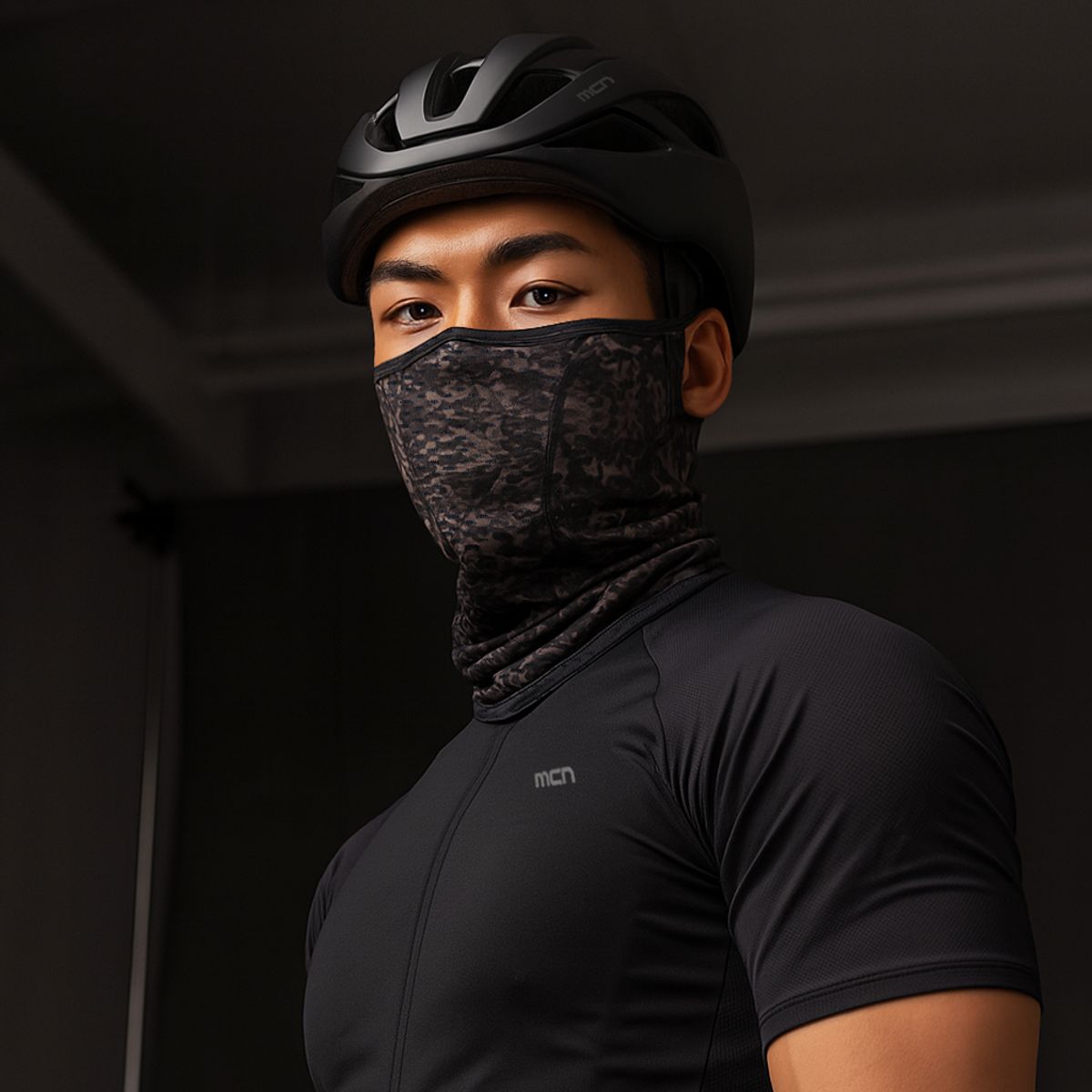 엠씨엔스포츠(MCNSPORTS) SR-1 카모 블랙 쿨 메쉬 마스크