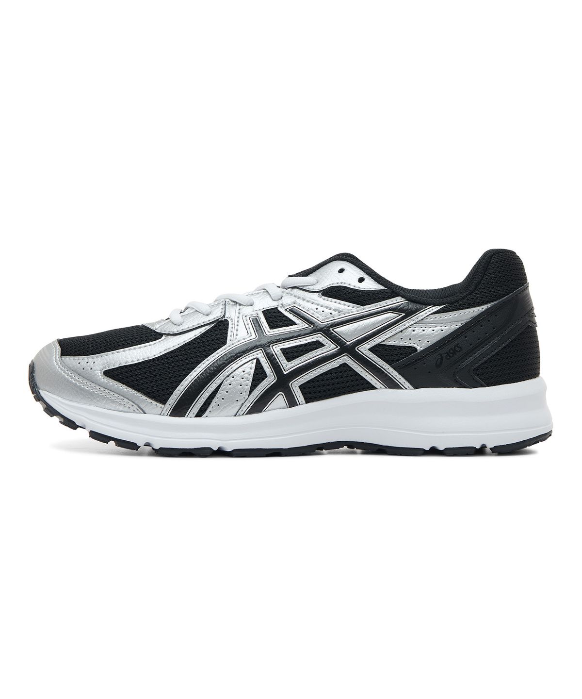 아식스(ASICS) 조그 100 S SMU (2E) - 블랙:퓨어 실버 / 1201A564-002