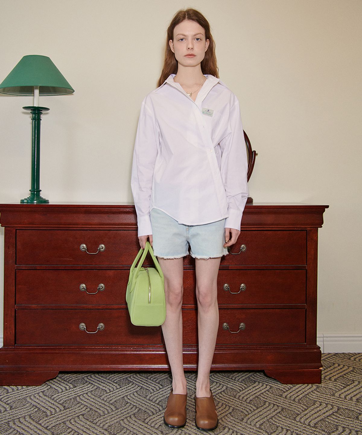 시눈(SINOON) CLASSIC COTTON SHIRT