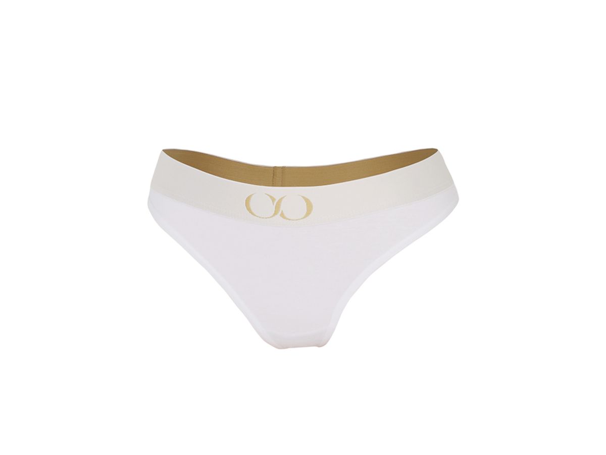 키세 언더웨어(QISE UNDERWEAR) 키랄 시그니쳐 여성 코튼 숑 화이트