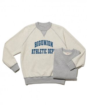 13oz Reversible BU Sweatshirts / GRAY