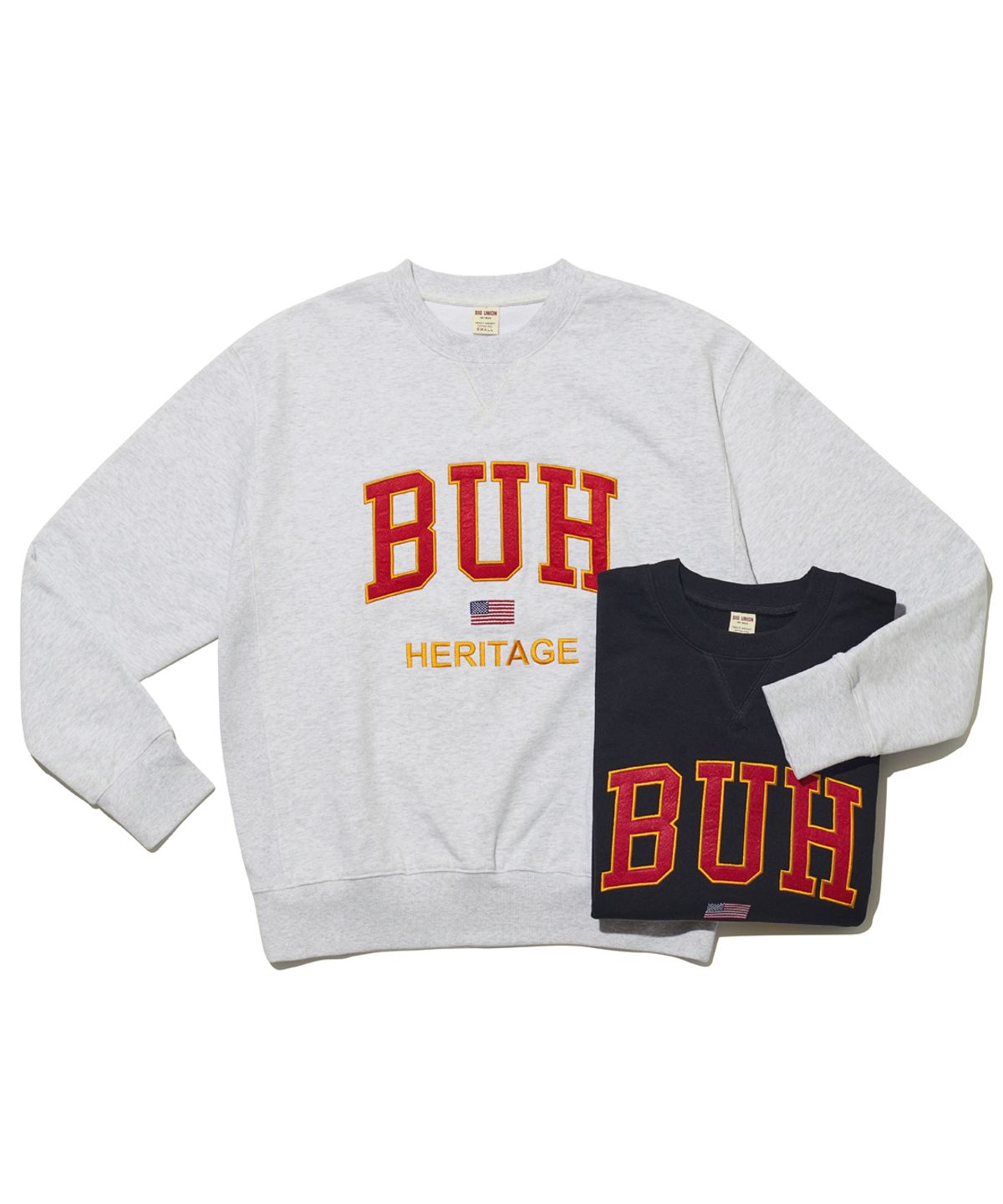 빅유니온(BIG UNION) 16oz Heritage BUH Sweatshirts / 2 COLOR