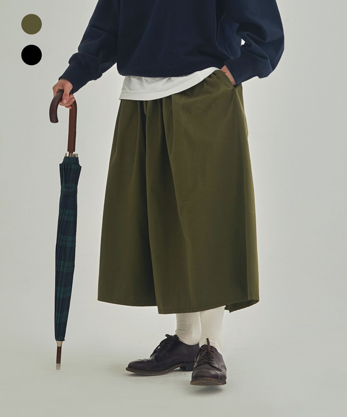 빅유니온(BIG UNION) Heritage Banding Skirt / 2 COLOR